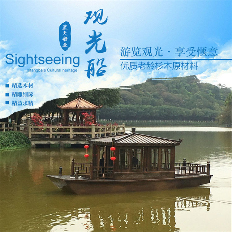 电动船（淡黑）